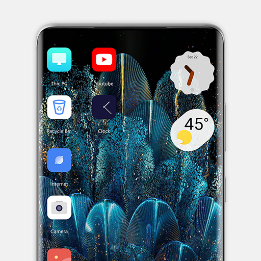 Oppo Find N theme for Launcher logo