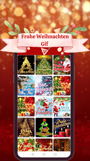 frohe weihnachten gif Screen 3