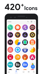 Axiom - Adaptive Icon Pack Captura de pantalla