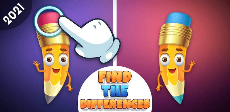 Find The Differences Game - With Crazy Cartoon