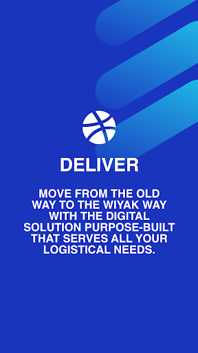 WIYAK Delivery (Business) Screen 2