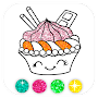 Cupcakes Coloring Book Glitter & Pattern
