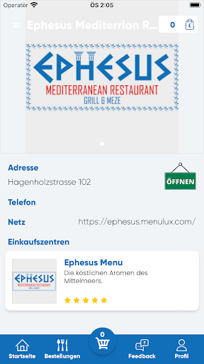 Ephesus Restaurant Screen 2