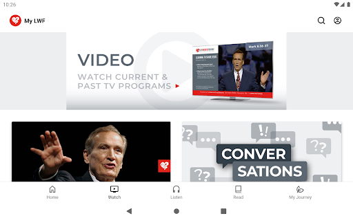 Screenshot of Love Worth Finding Ministries