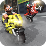 Pixel Moto Shoot Crafting Race icon