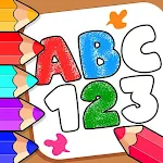 Cover Image of Descargar Alphabet and Numbers Coloring  APK