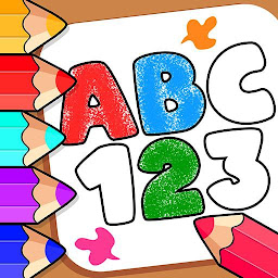 Imagen de ícono de Alphabet and Numbers Coloring