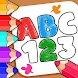 Alphabet and Numbers Coloring - Androidアプリ