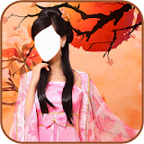 Chinese Dress For Girl Photo Montage icon