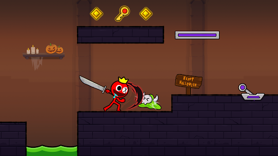 Red Stickman : Stick Adventure MOD APK (Or illimité) 2