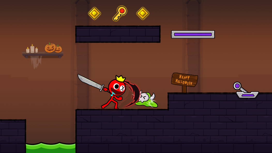Red Stickman: Stick Adventure 2.7.3 APK + Mod (Unlimited money / Unlocked) for Android