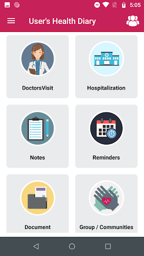 Health Diary Screen 3