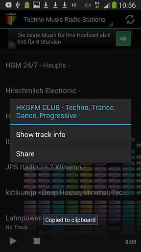Techno Music Radio Stations Screenshot 3 - AppWisp.com