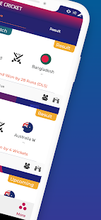 Live cricket Score - T20 Fixtures & Info 2.0.2 APK screenshots 8