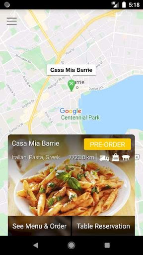 Casa Mia Restaurant Screen 2