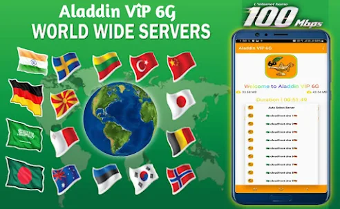 Aladdin VIP 6G-Secure Fast VPN