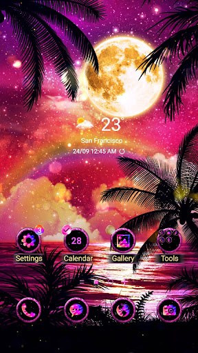 Android application Summer Rainbow - Wallpaper screenshort