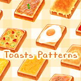Food Wallpaper Toasts Patterns Theme icon