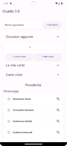 Android application Clue Digital screenshort