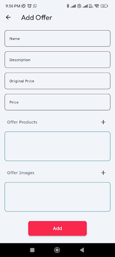 Android application Mrde Vendors screenshort
