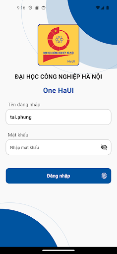 Android application One HaUI screenshort