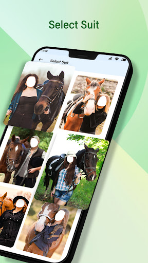 Horse with Girl Photo Editor Screen 3