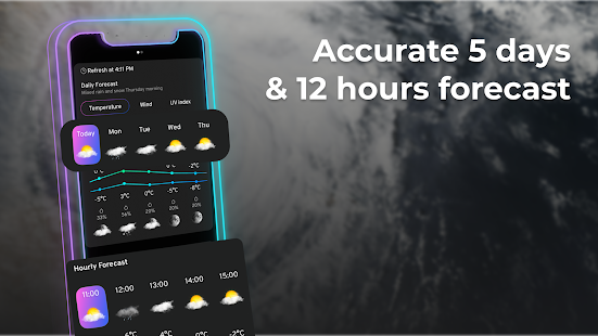 Weather Widget - Live Forecast 1.2.5 APK screenshots 2