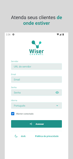 Android application Wiser Channel screenshort
