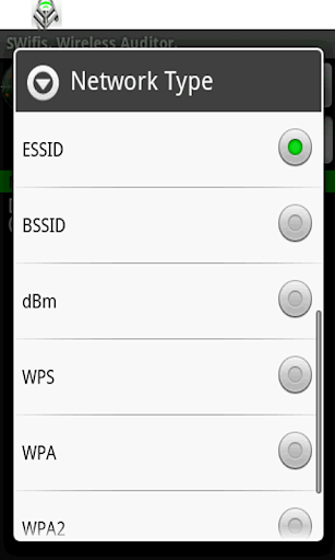 SWifis. Wireless WiFi Scanner. Screen 3