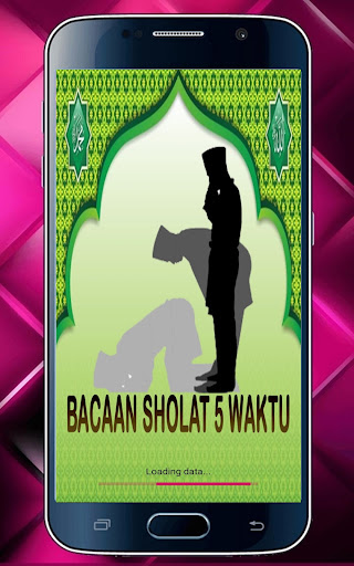 Android application Bacaan Sholat 5 Waktu screenshort