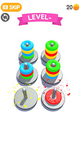 Captura 4 Hoop Color Sort Ring Games android