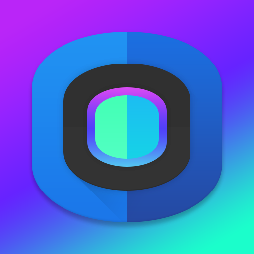 Black Cylinder Icon Pack logo