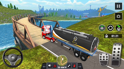 Oil Truck Games: Driving Games Screen 3