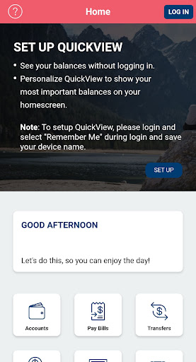 Android application Prospera Credit Union screenshort