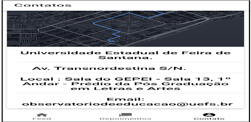 Android application Registros da Alma screenshort