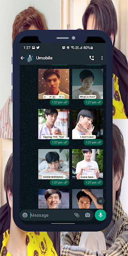 Phuwin Tangsakyuen WASticker Screen 2