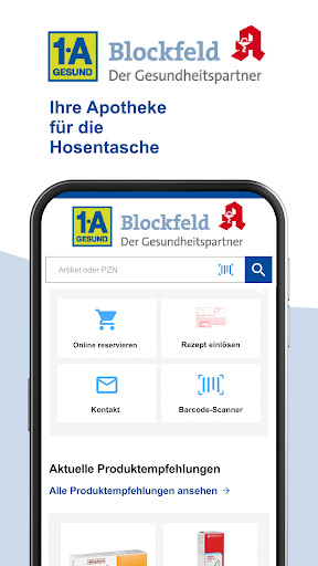 Android application Blockfeld Apotheke Mutterstadt screenshort
