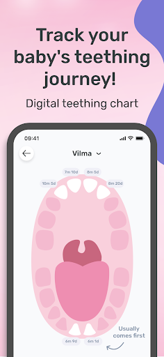 Baby Teeth Tracker | Preggers screenshot 0