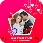 Cover Image of Скачать Love Photo Effect Video Maker  APK