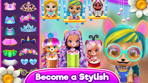 Hairstyle: pet care salon game 2