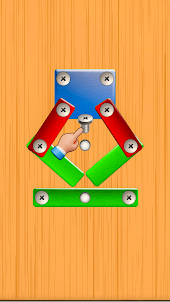 Screw Puzzle Pin: Nuts & Bolts