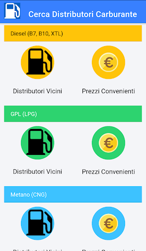 Cerca Distributori Carburante Screen 2