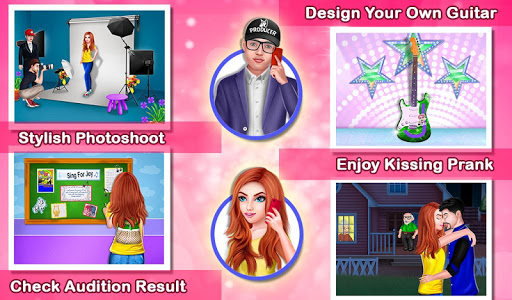 Girl Become a Rockstar Model Screen 2