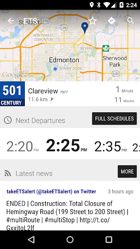 Edmonton ETS LRT - MonTransit Screen 2
