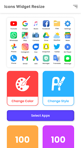 Tiny Icons Widget Resize Screen 3