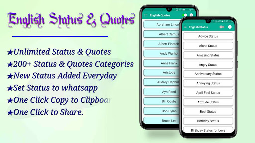 English Status And Quotes