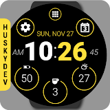 Minimal Watch Face by HuskyDEV icon