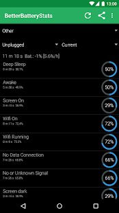 BetterBatteryStats Capture d'écran