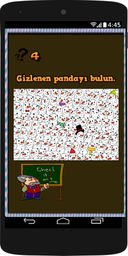 Android application Dünya'nın En Kolay Testi screenshort