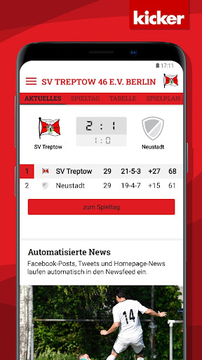 SV Treptow 46 e.V. Berlin Screen 3